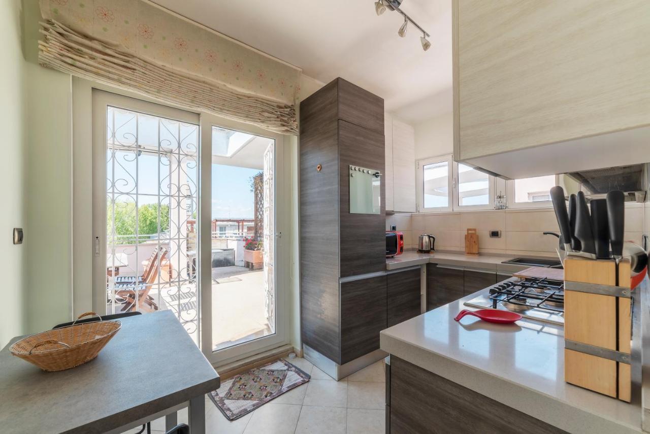 Piazza Bologna Terrace Apartment Rome Bagian luar foto