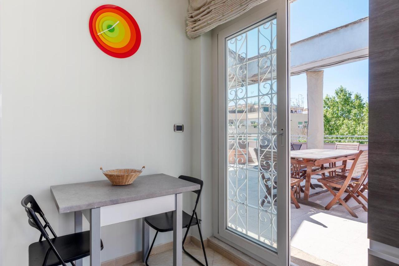Piazza Bologna Terrace Apartment Rome Bagian luar foto