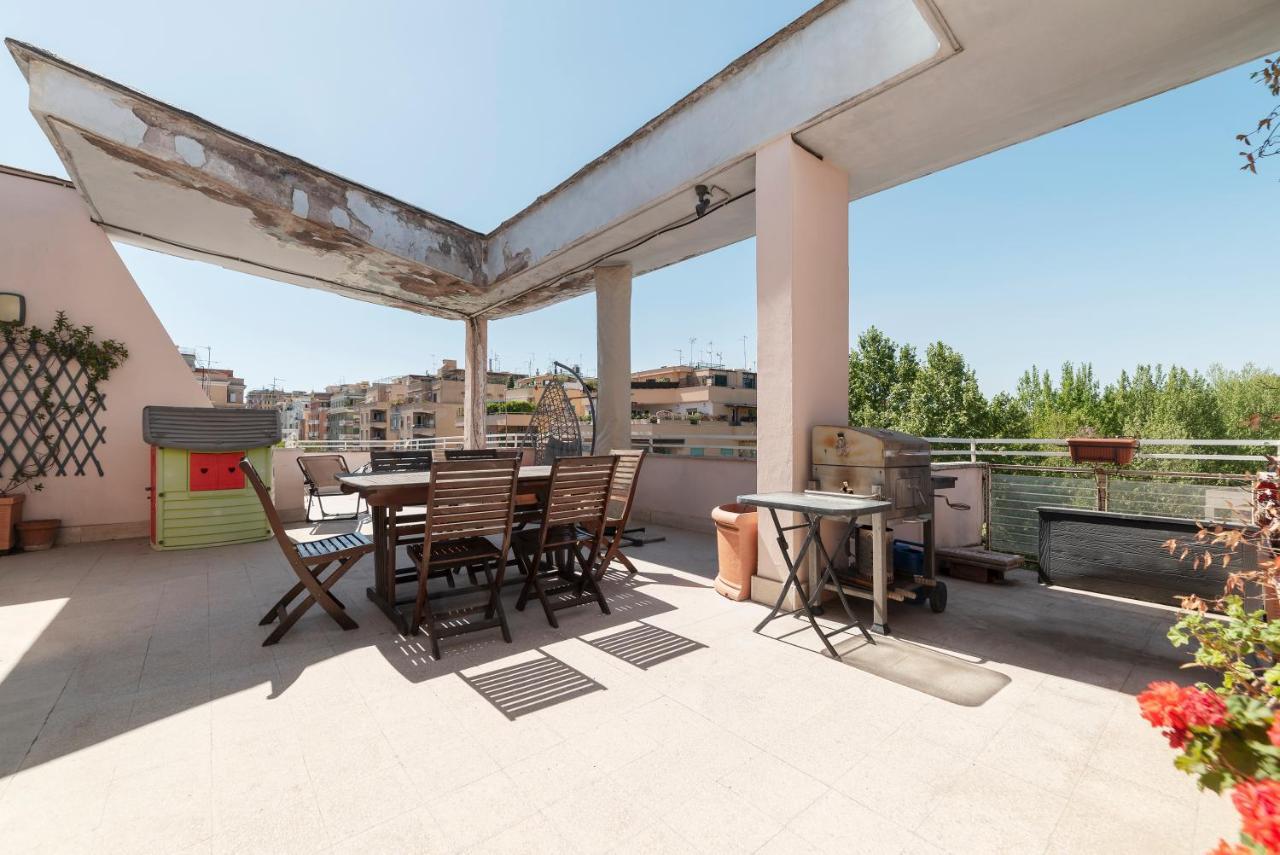 Piazza Bologna Terrace Apartment Rome Bagian luar foto